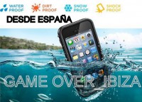 Funda Sumergible REDPEPPER para iPhone 4/4s mismas funciones que fundas Lifeproof /Color NEGRA